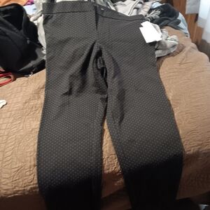 Amanda & Chelsea Black Polka Dot Trousers